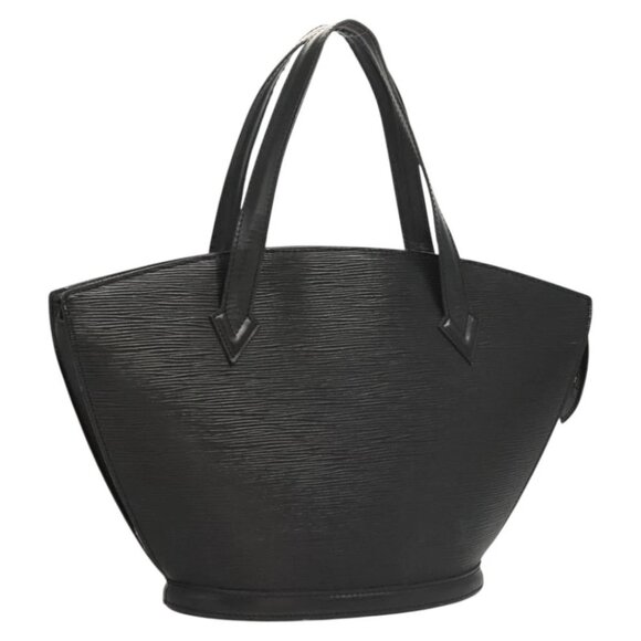 LOUIS VUITTON Epi Saint Jacques Shoulder Bag Black M50042 LV Auth BA1332 - Picture 1 of 16